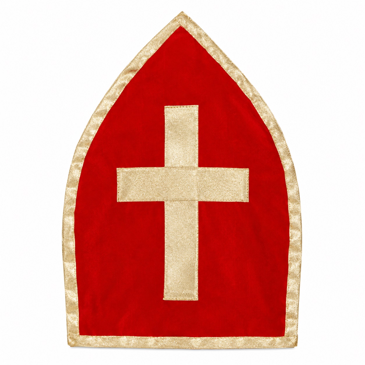 Mikulášská čepice červená